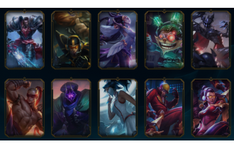 Unranked -  30 Skins, 92 Champs [2157 BE, 33 LVL, 118 RP and MORE!]