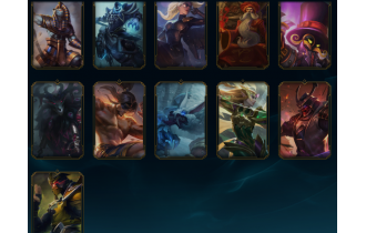 Unranked -  43 Skins, 106 Champs [2x Legendary Skins, 518 BE, 77 LVL, 23 RP and MORE!]