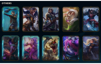 Unranked -  21 Skins, 75 Champs [1x Ultimate Skin, 515 BE, 82 LVL and MORE!]