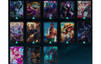 Unranked -  33 Skins, 55 Champs [1x Mythic Skin, 13496 BE, 144 LVL, 45 RP and MORE!]