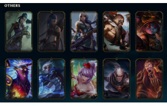 Unranked -  33 Skins, 55 Champs [1x Mythic Skin, 13496 BE, 144 LVL, 45 RP and MORE!]