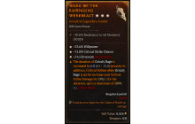 Legendary Amulet[Druid | *3 Envenom | *12 Crit | *23.6% WP]