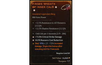 Legendary Ring[*75 DMG_Crit | *10.5 RCR]