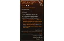 Legendary Gloves[*75 DMG_Crit | *10.5 RCR | 431 Life]