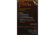 Legendary Gloves[*15 ATKSPD | *75 DMG_Crit | *685 Life]