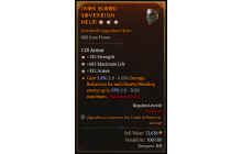 Legendary Helm[*352 Armor | *182 STR | *685 Life]