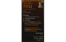 Legendary Chest Armor[*352 Armor | *6 ENpS | 437 Life]