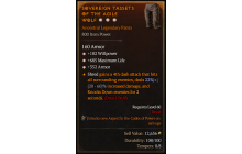 Legendary Pants[*352 Armor | *182 WP | *685 Life]