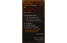 Legendary Two-Handed Axe[*150 DMG_Vulnerable | *363 WP | *1370 Life]