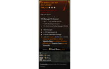 Legendary Two-Handed Sword[*150 DMG_Vulnerable | *363 STR | *1370 Life]