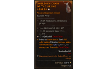 Legendary Amulet[Druid | *3 QS | 22 MS]