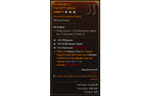 Legendary Boots[Druid | *4 Hurricane | *34.5 MS | *182 WP]