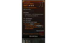 Legendary Boots[*34.5 MS | *352 Armor | *182 STR]