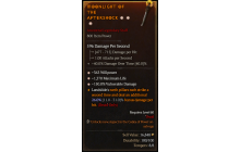 Legendary Staff[*150 DMG_Vulnerable | *363 WP | *1370 Life]