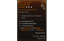 Legendary Amulet[*34.5 MS | *72.6 TA | *685 Life]