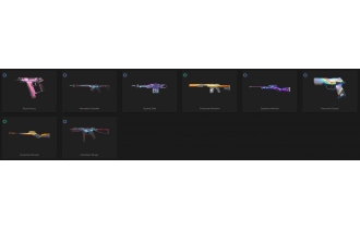 UNIQUE - Unranked - 4x Knife Skins [9 Agents, LVL 67, Ignite Fan and MORE!]