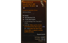 Legendary Gloves[*15 ATKSPD | *685 Life]