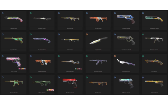 UNIQUE - Silver - 4x Knife Skins [16 Agents, LVL 165, 5x Ruin Skins and MORE!]