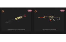 UNIQUE - Unranked - 1x Knife Skin [2 Agents, LVL 17, 2x Champions 2022 Skins  and MORE!]