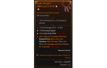 Legendary Amulet[Druid | *3 CallOfTheWild | *15 ATKSPD | 32 DMG]