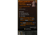 Legendary Chest Armor[*352 Armor | *6 ENpS | *685 Life]