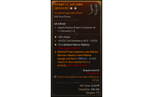 Legendary Boots[Necromancer | *3 SkelWarrior | *352 Armor]