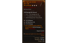 Legendary One-Handed Axe[*52.5 DMG | *182 WP | *685 Life]