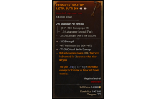 Legendary One-Handed Axe[*75 DMG_Crit | *182 STR | 457 Life]