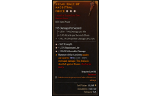 Legendary Two-Handed Mace[*150 DMG_Vulnerable | *363 STR | *1370 Life]