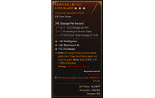 Legendary One-Handed Sword[*52.5 DMG | *182 INT | *685 Life]