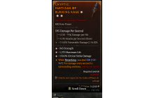 Legendary Polearm[*150 DMG_Crit | *363 STR | *1370 Life]