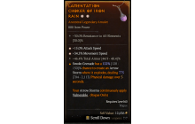 Legendary Amulet[*34.5 MS | *15 ATKSPD | 46.4 TA]