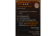 Legendary Amulet[Rogue | *3 FrigidFinesse | *15 ATKSPD]