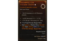 Legendary Amulet[Rogue | *3 FrigidFinesse | 14.8% DEX]