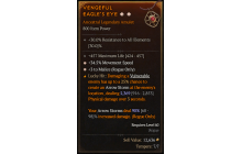 Legendary Amulet[Rogue | *3 Malice | *34.5 MS]