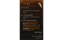 Legendary Amulet[*13.2 CDR | *15 ATKSPD | 6 RCR]