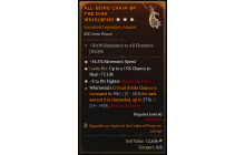 Legendary Amulet[Barbarian | *3 PitFighter | *34.5 MS]