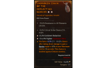 Legendary Amulet[Barbarian | *3 PitFighter | *13.2 CDR | 8 Crit]