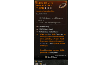 Legendary Ring[*9 Crit | *15 ATKSPD | *182 DEX]