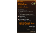 Legendary Ring[*15 ATKSPD | *182 DEX | *9 LHC]