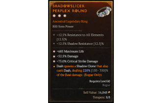 Legendary Ring[*685 Life | *75 DMG_Crit | *52.5 DMG]