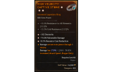 Legendary Ring[*182 DEX | *75 DMG_Vulnerable | *10.5 RCR]