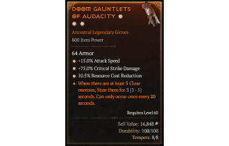 Legendary Gloves[*15 ATKSPD | *75 DMG_Crit | *10.5 RCR]