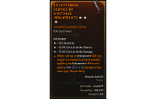 Legendary Gloves[*12 Crit | *75 DMG_Crit | *182 DEX]