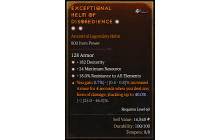 Legendary Helm[*18 ResistAll | *24 MR | *182 DEX]