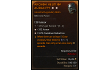 Legendary Helm[*13.2 CDR | *352 Armor]