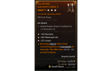 Legendary Boots[*352 Armor | *182 DEX | *685 Life]