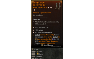 Legendary Boots[*352 Armor | *685 Life]