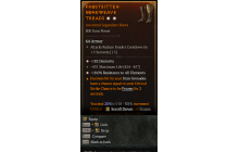 Legendary Boots[*18 ResistAll | *182 DEX | 431 Life]