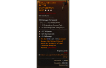 Legendary One-Handed Axe[*52.5 DMG | *182 WP | *685 Life]